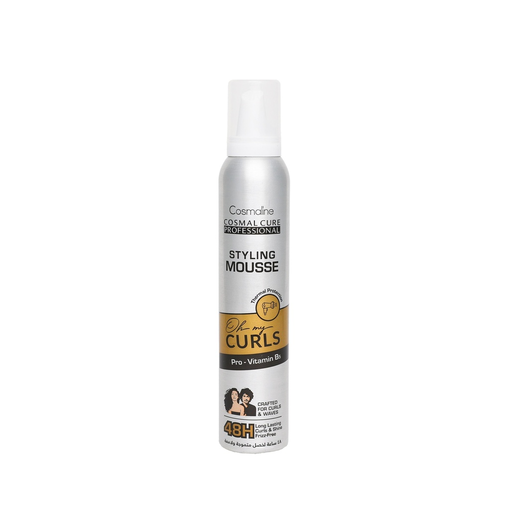 Cosmal Cure Professional Oh My Curls Styling Mousse 200Ml | Cosmaline